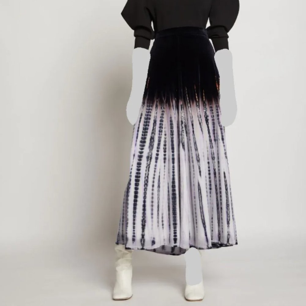 NWOT Proenza Schouler velour maxi skirt